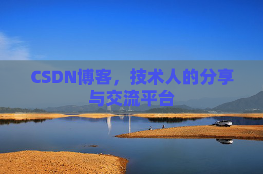 CSDN博客，技术人的分享与交流平台